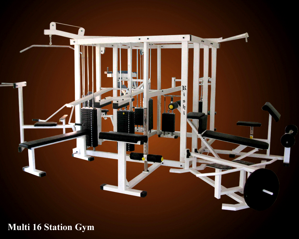 Manufacturers Exporters and Wholesale Suppliers of Multi 16 Station Gym JODHPUR Rajasthan